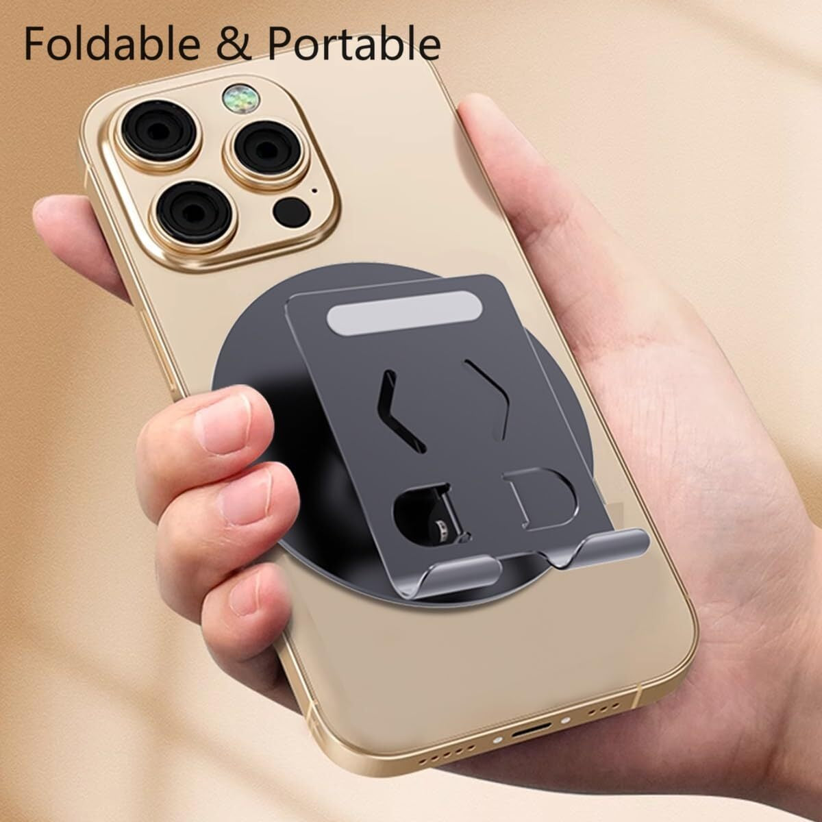 Soporte Ajustable Portátil Plegable Para Teléfono Móvil Para Escritorio