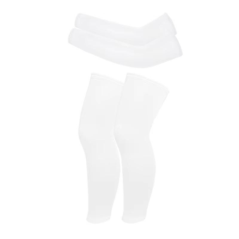 1 Set Arm/Leg Sleeves for Kids UV Sun Protection Sleeves Compression Sleeves Cooling Arm Cover Boys Girls Outdoor Sports