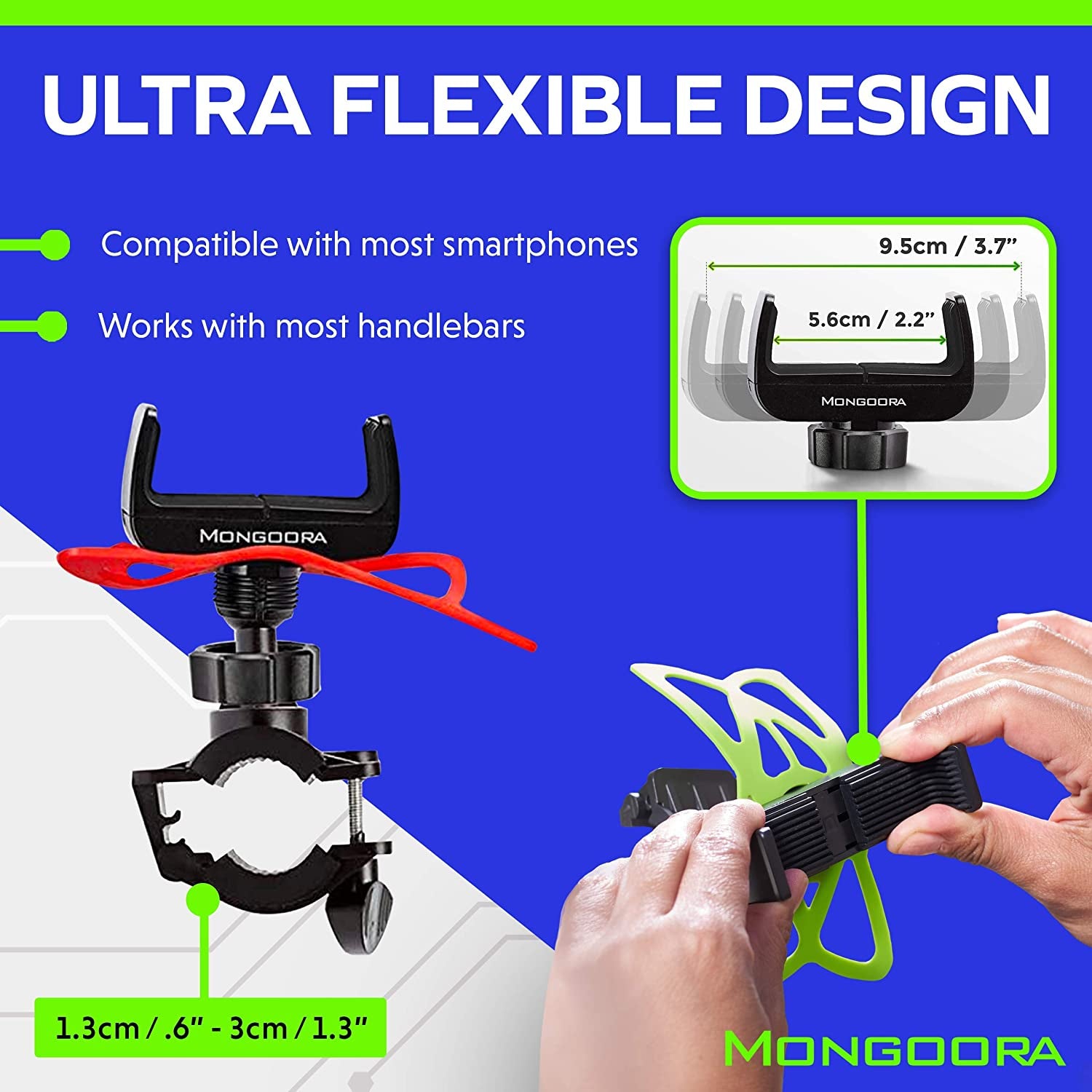 Porta Celular Para Bicicleta Con 3 Colores Sujetador Sujeta Móvil Universal Celu