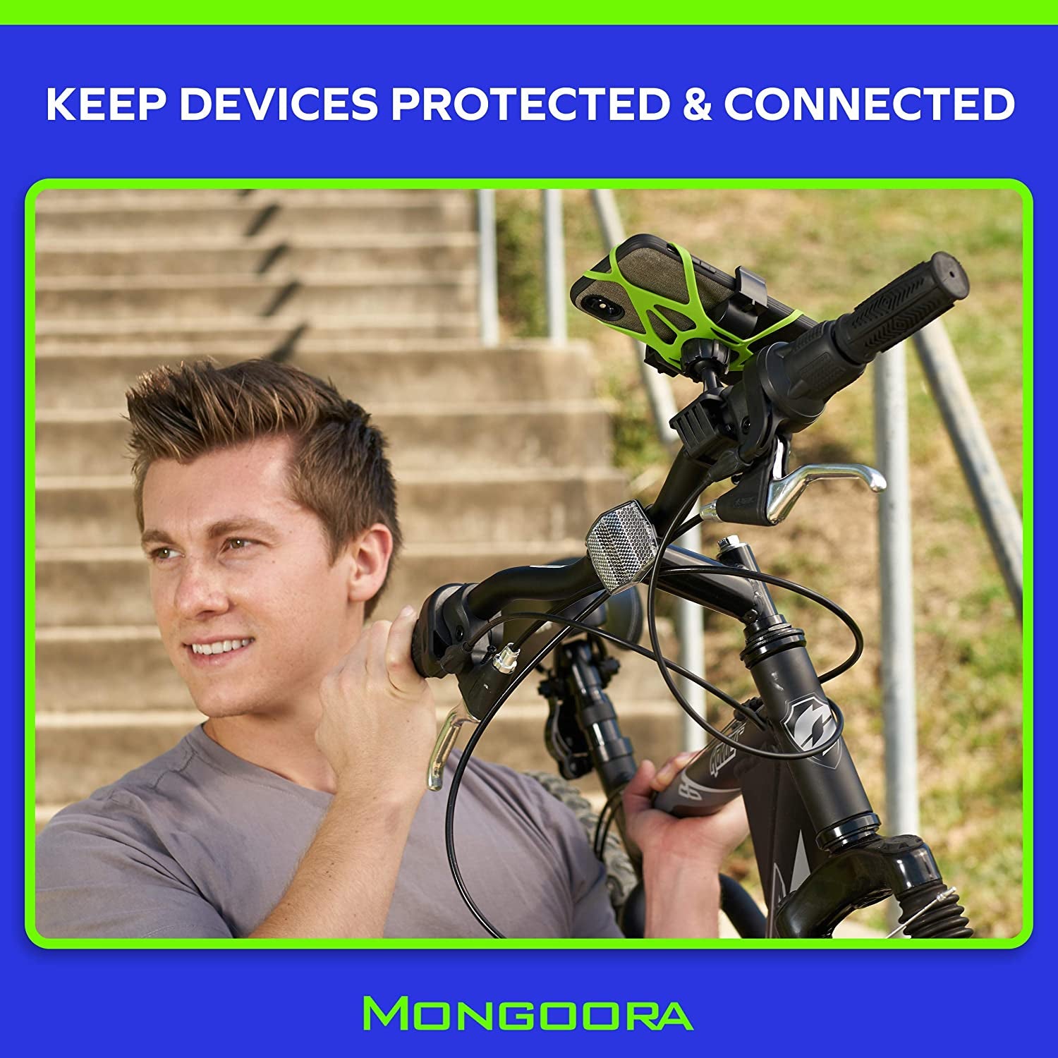Porta Celular Para Bicicleta Con 3 Colores Sujetador Sujeta Móvil Universal Celu