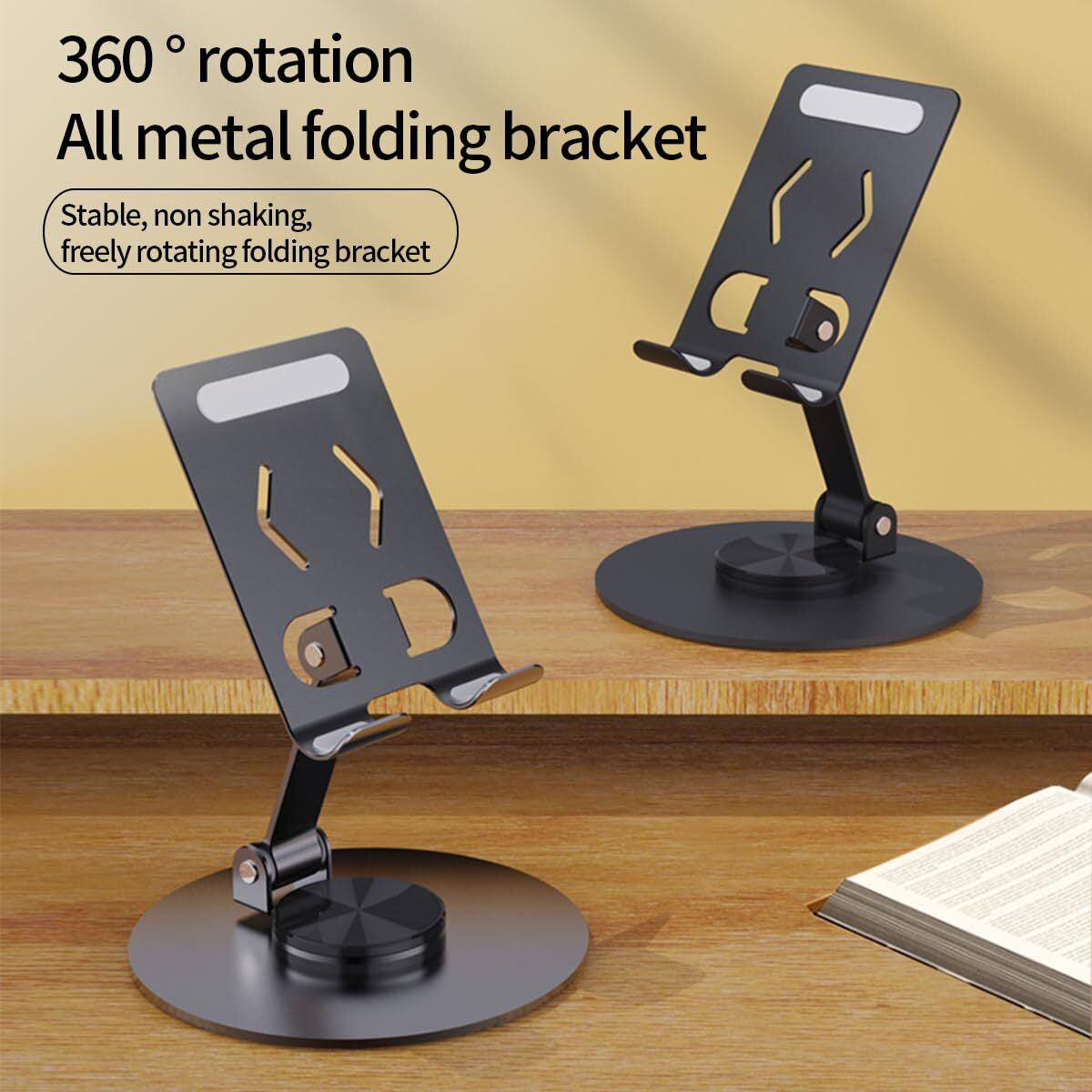 Soporte Ajustable Portátil Plegable Para Teléfono Móvil Para Escritorio