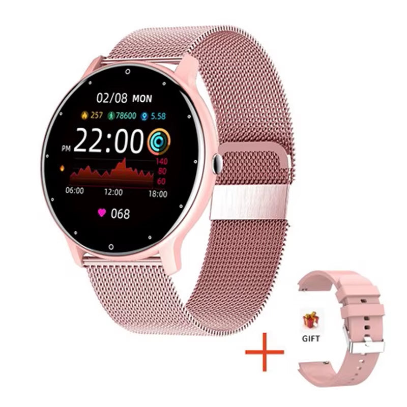 Women Smart Watches Heart Rate Monitoring Bracelet Waterproof Sleep Monitoring Fitness Sports Smartwatch Activity Tracker
