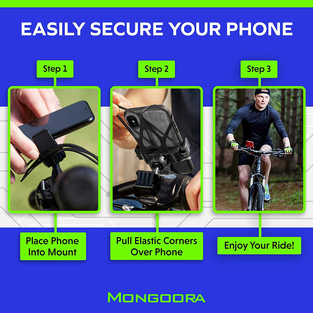 Porta Celular Para Bicicleta Con 3 Colores Sujetador Sujeta Móvil Universal Celu