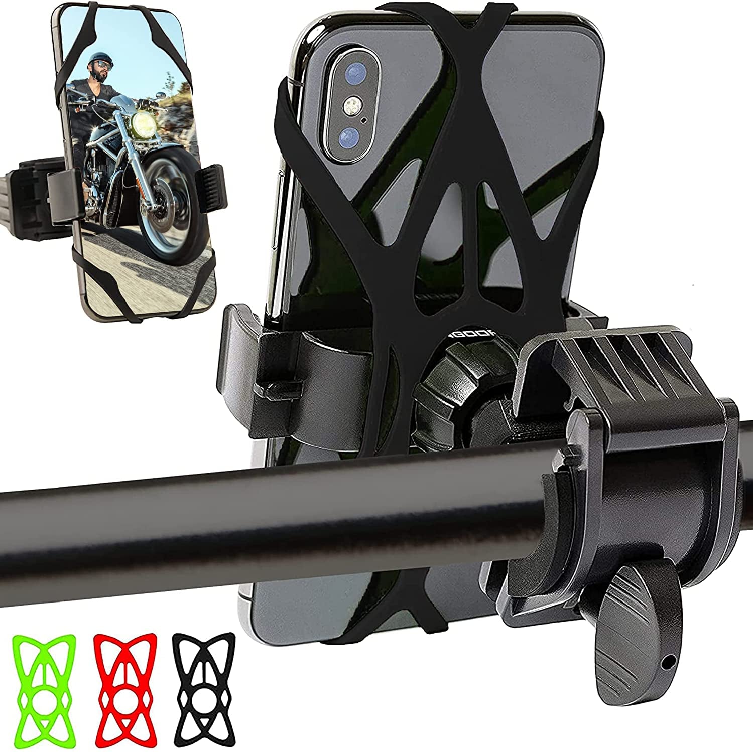 Porta Celular Para Bicicleta Con 3 Colores Sujetador Sujeta Móvil Universal Celu